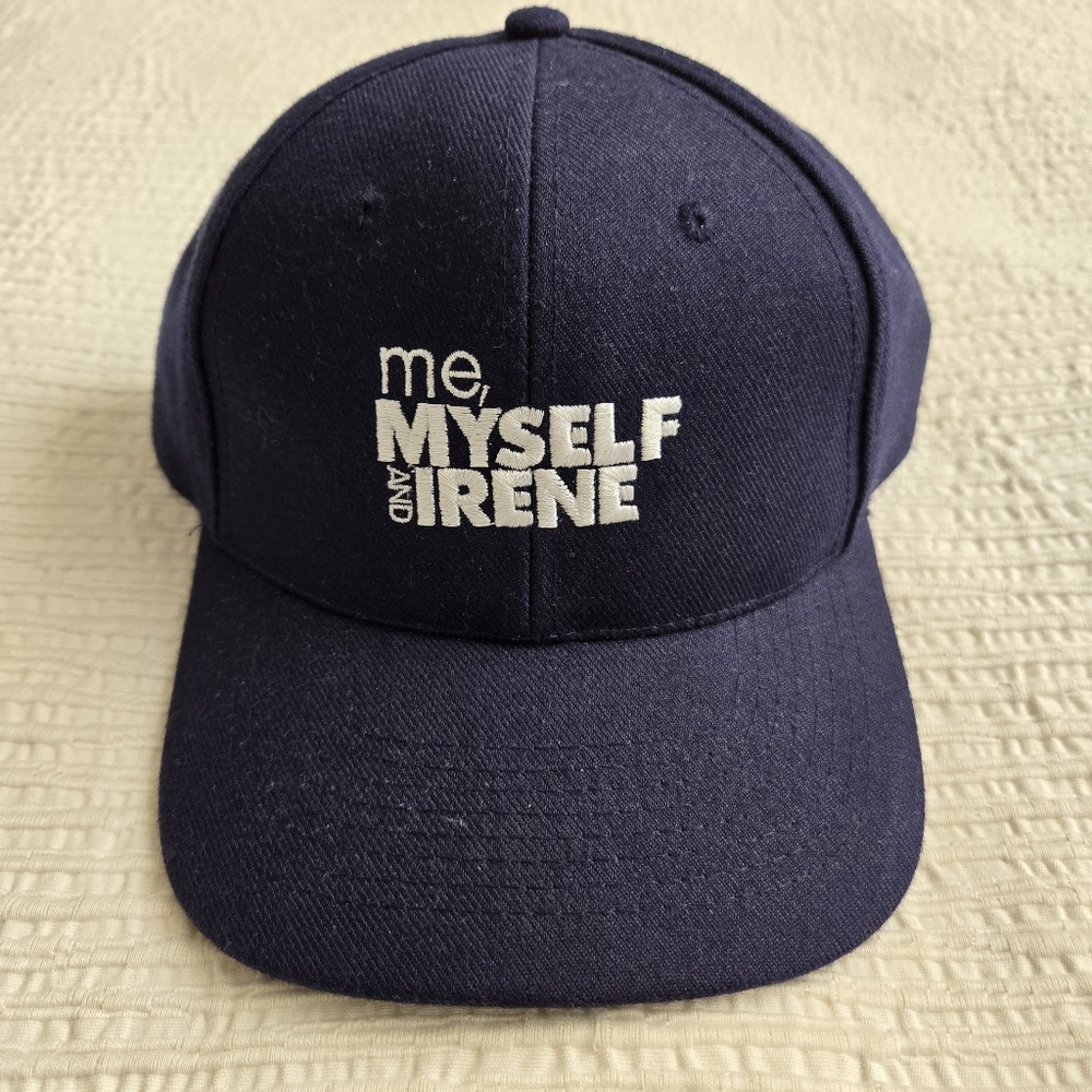 "Me, Myself And Irene" Navy Blue Embroidered Baseball Hat